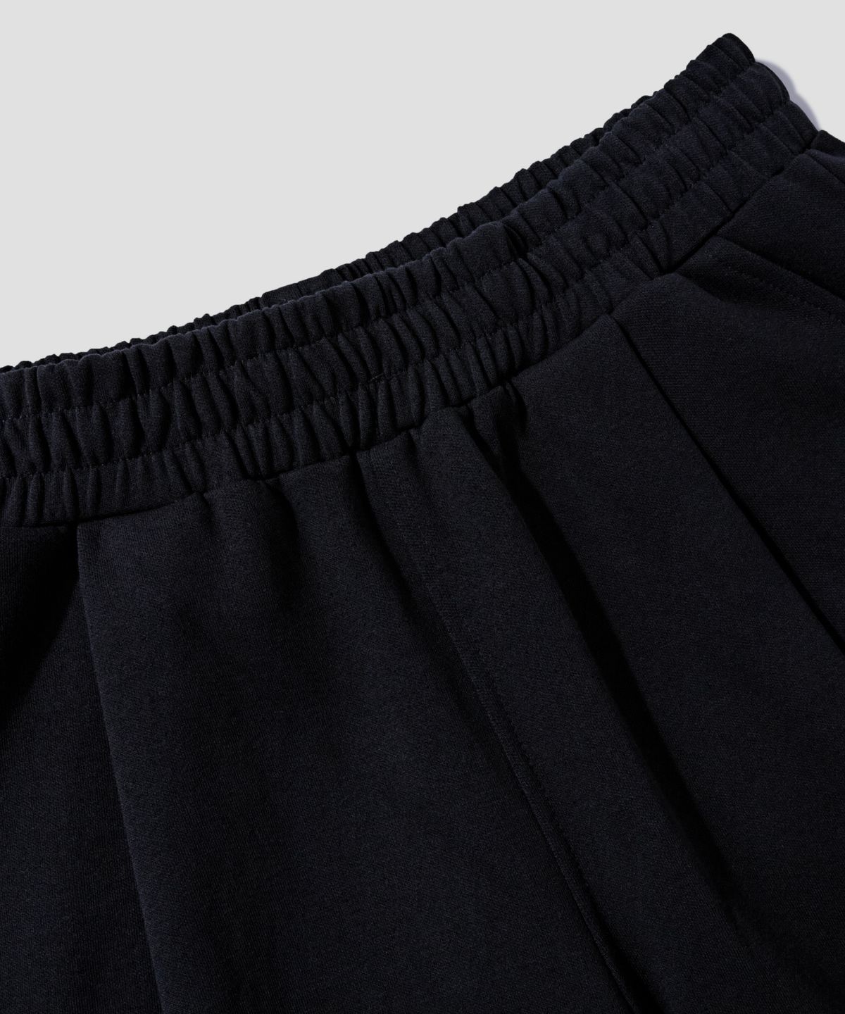 에이지오디(AGOD) 카펜터 다이마루 스웨트 와이드 팬츠 [블랙]