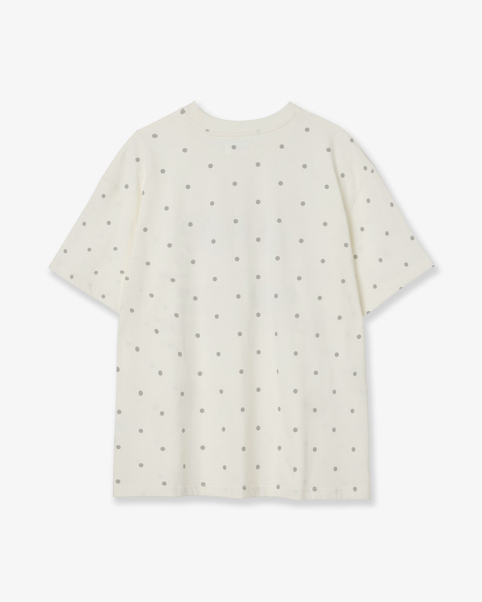 「高評価！」注目のレビュ | MUSINSA公式 AEAE [CREAM] T-SHIRTS DOT LOGO WEB トップス