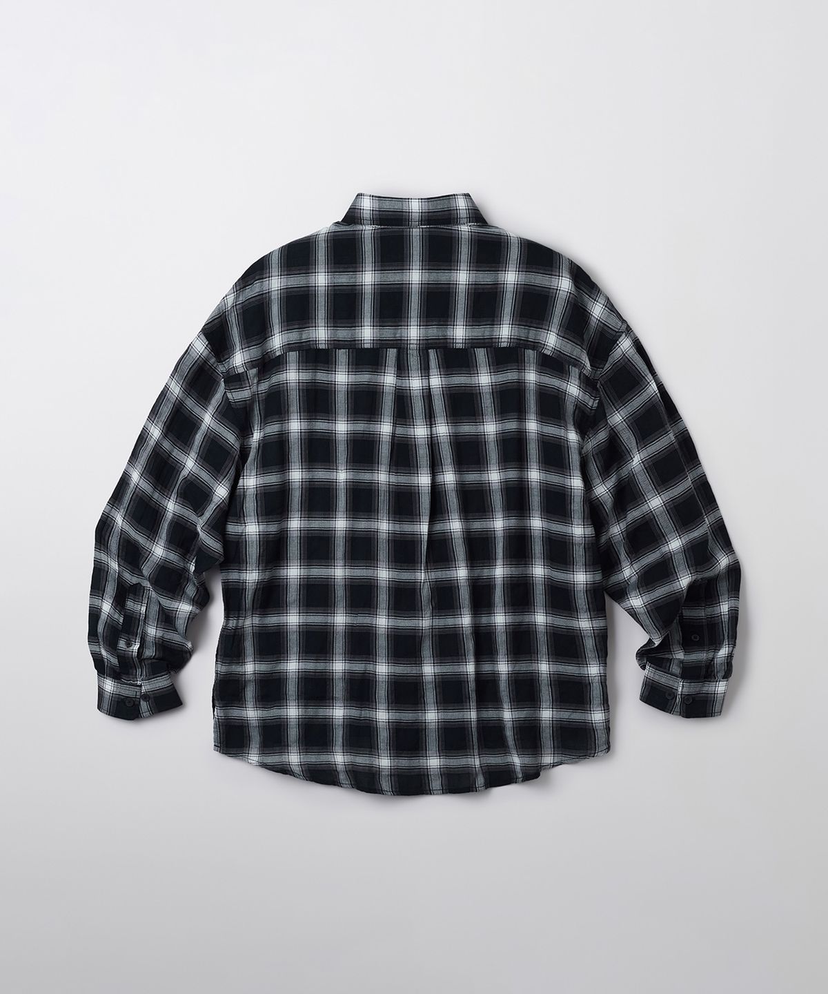 스파오(SPAO) 체크 긴팔 셔츠_SPYWF37C52