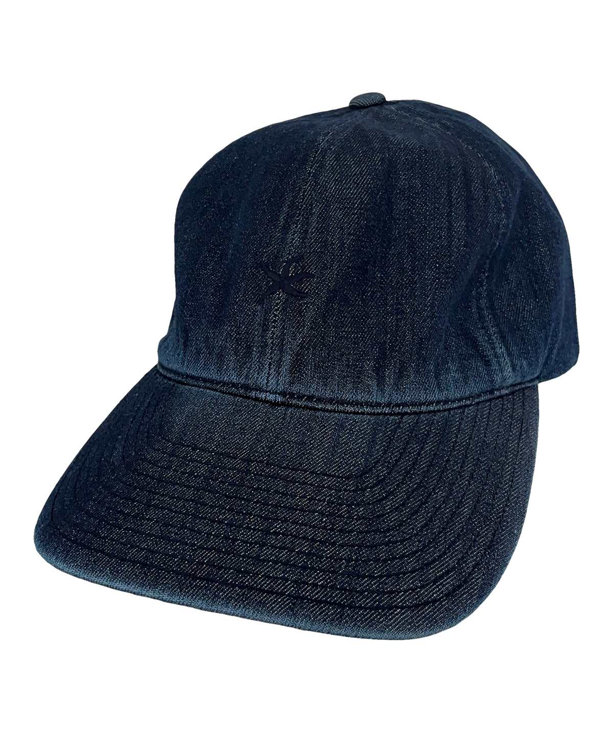 더콜디스트모먼트(THE COLDEST MOMENT) TCM mini logo denim cap (blue)