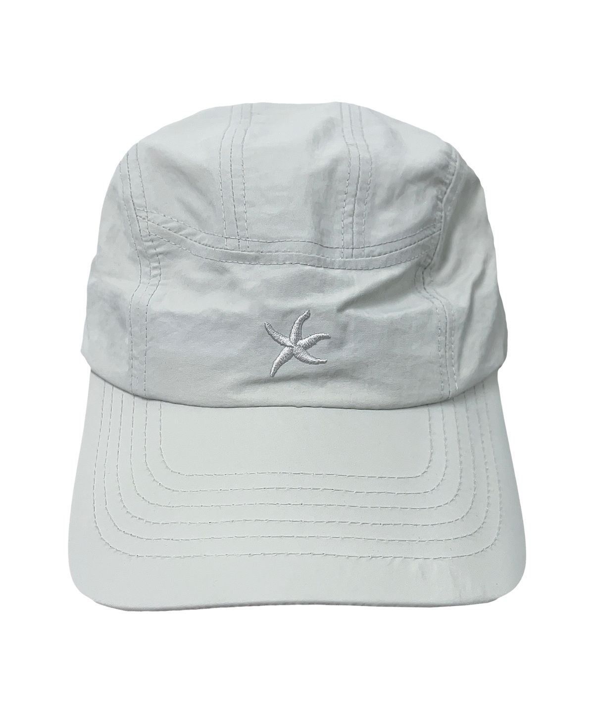 더콜디스트모먼트(THE COLDEST MOMENT) TCM starfish nylon 3 panel cap (light grey)