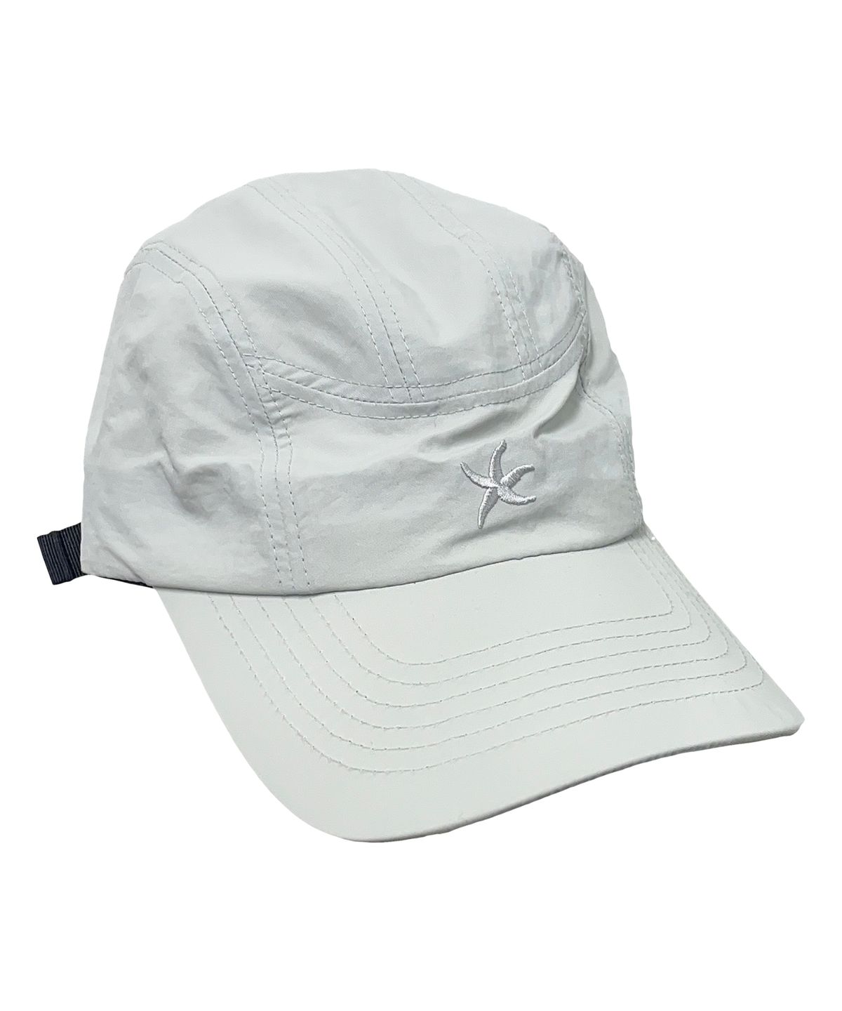 더콜디스트모먼트(THE COLDEST MOMENT) TCM starfish nylon 3 panel cap (light grey)