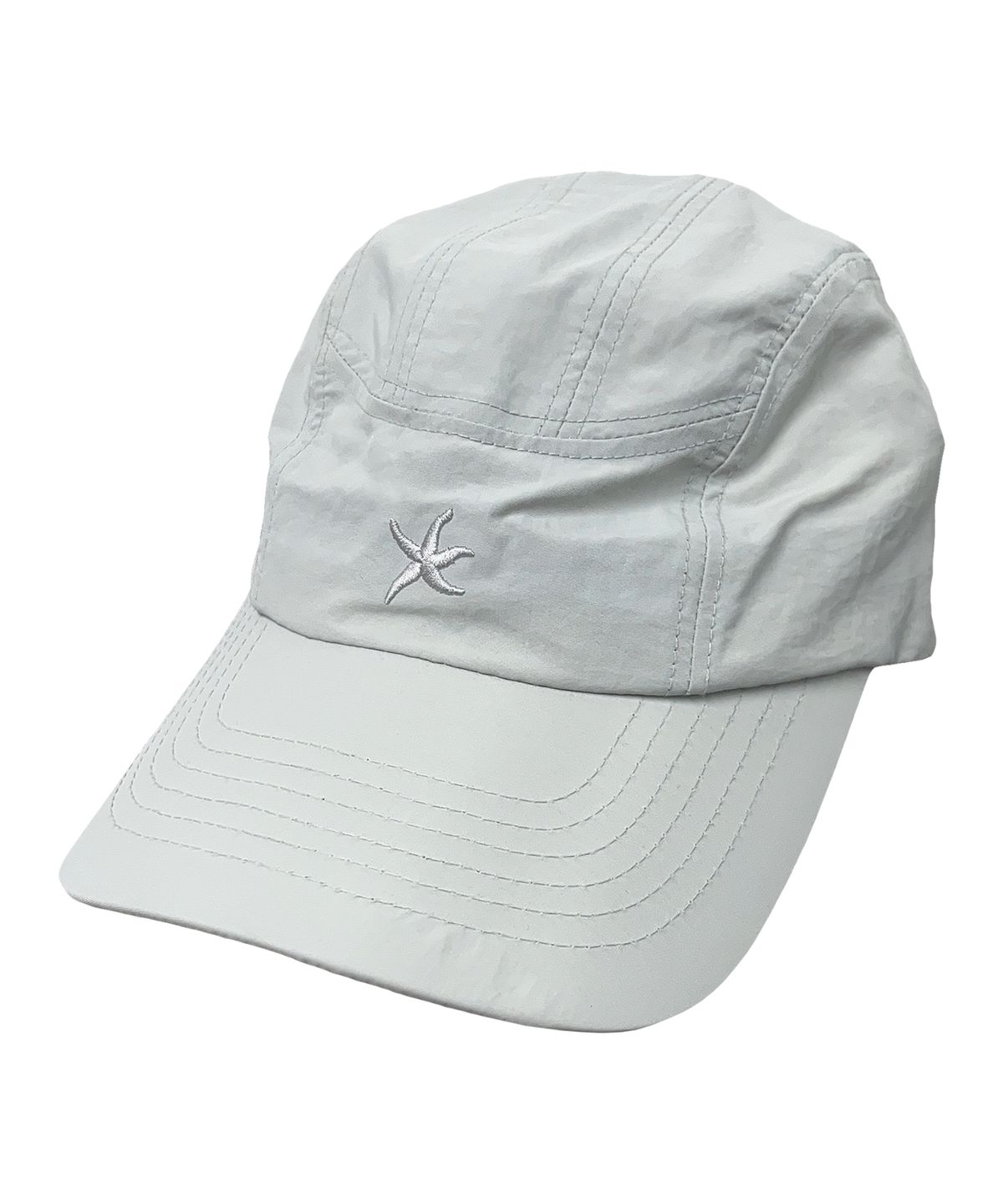 더콜디스트모먼트(THE COLDEST MOMENT) TCM starfish nylon 3 panel cap (light grey)