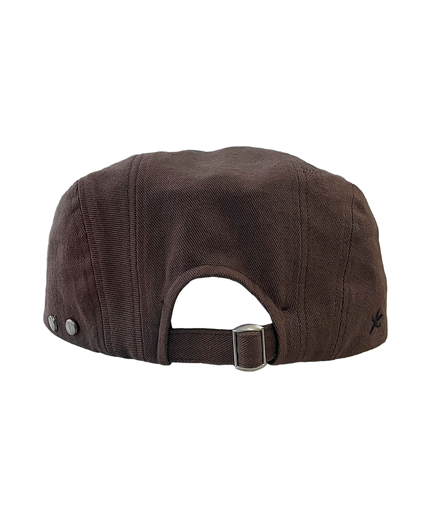 MUSINSA | THE COLDEST MOMENT TCM mini logo hunting cap (brown)