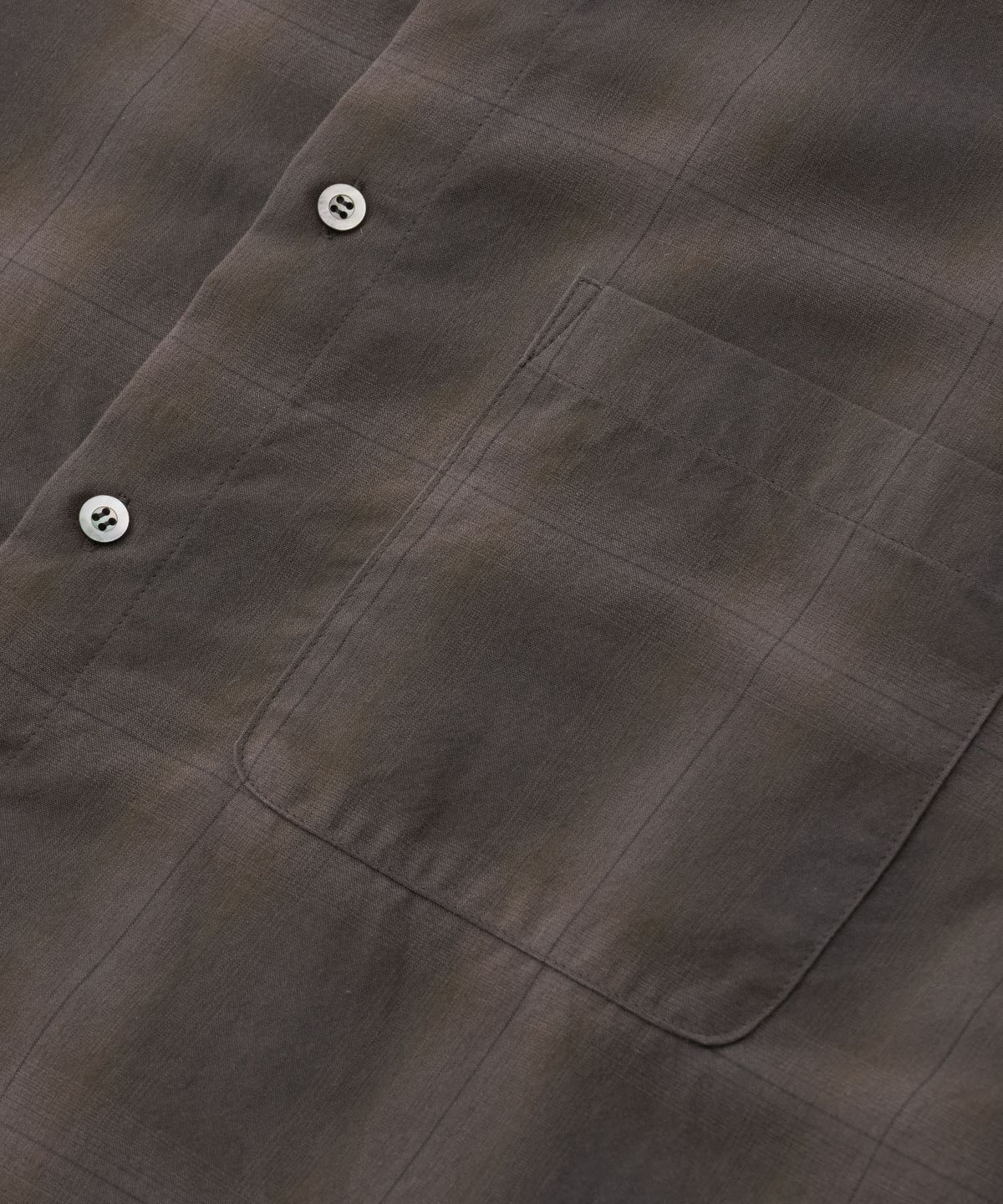 어나더 오피스(ANOTHER OFFICE) Relax Ombre Shirt (Brown - Ombre)