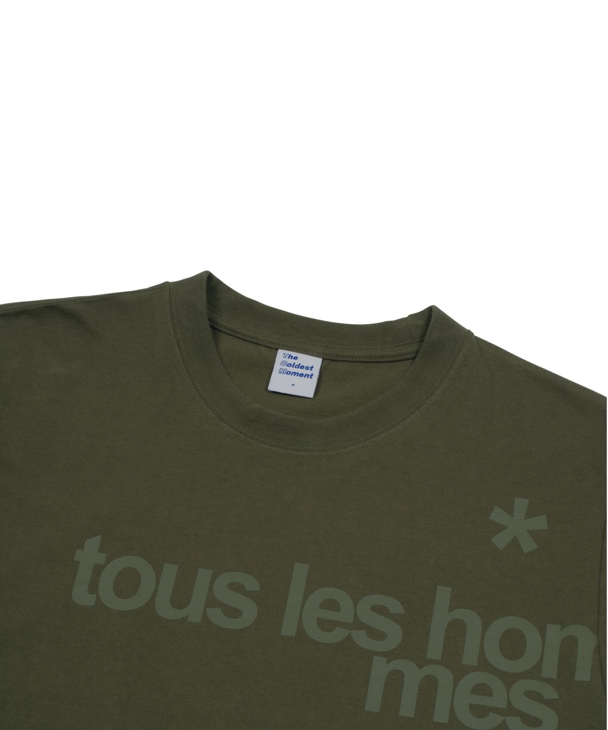 더콜디스트모먼트(THE COLDEST MOMENT) TCM oems T (khaki)