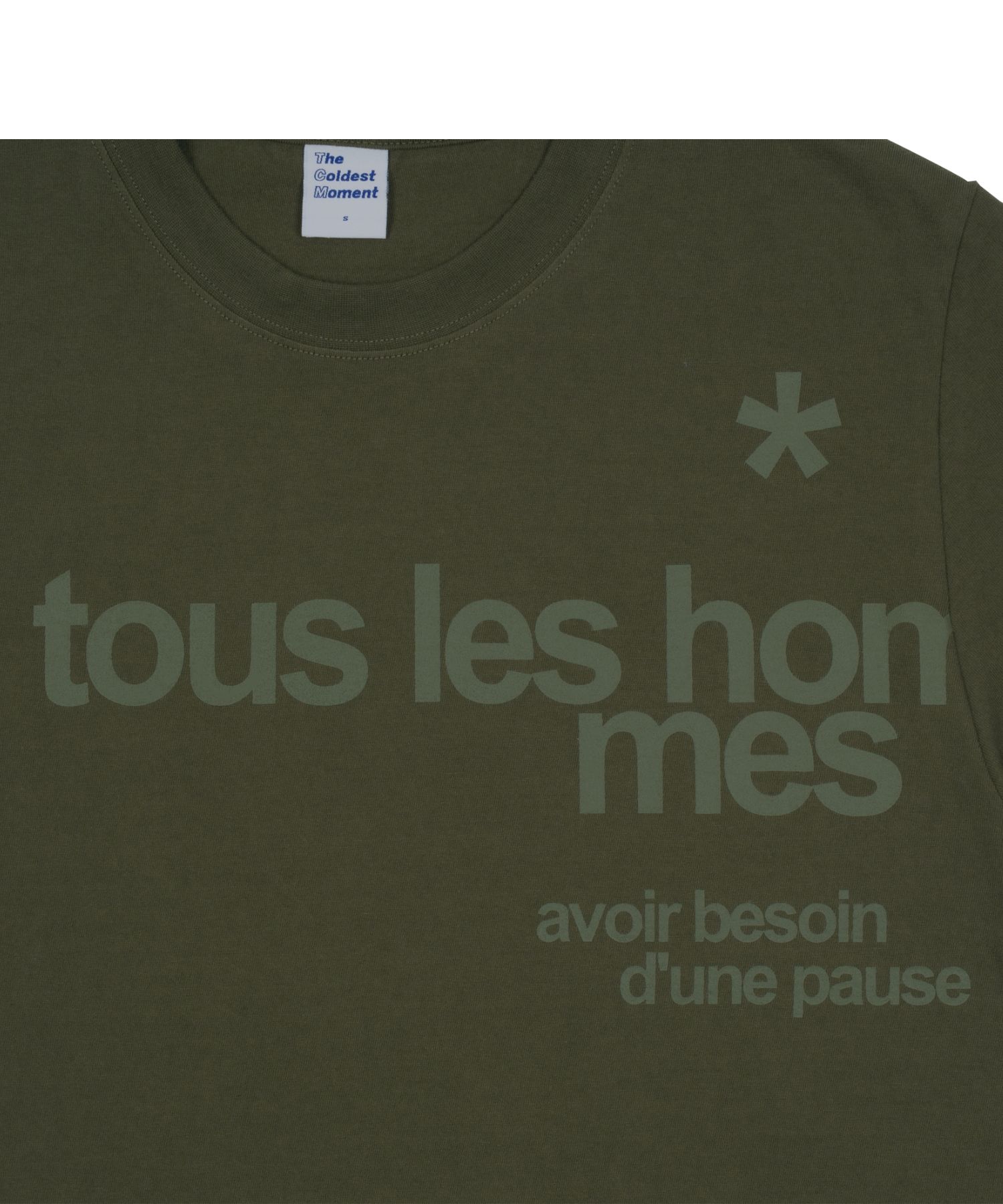 MUSINSA | THE COLDEST MOMENT TCM oems T (khaki)