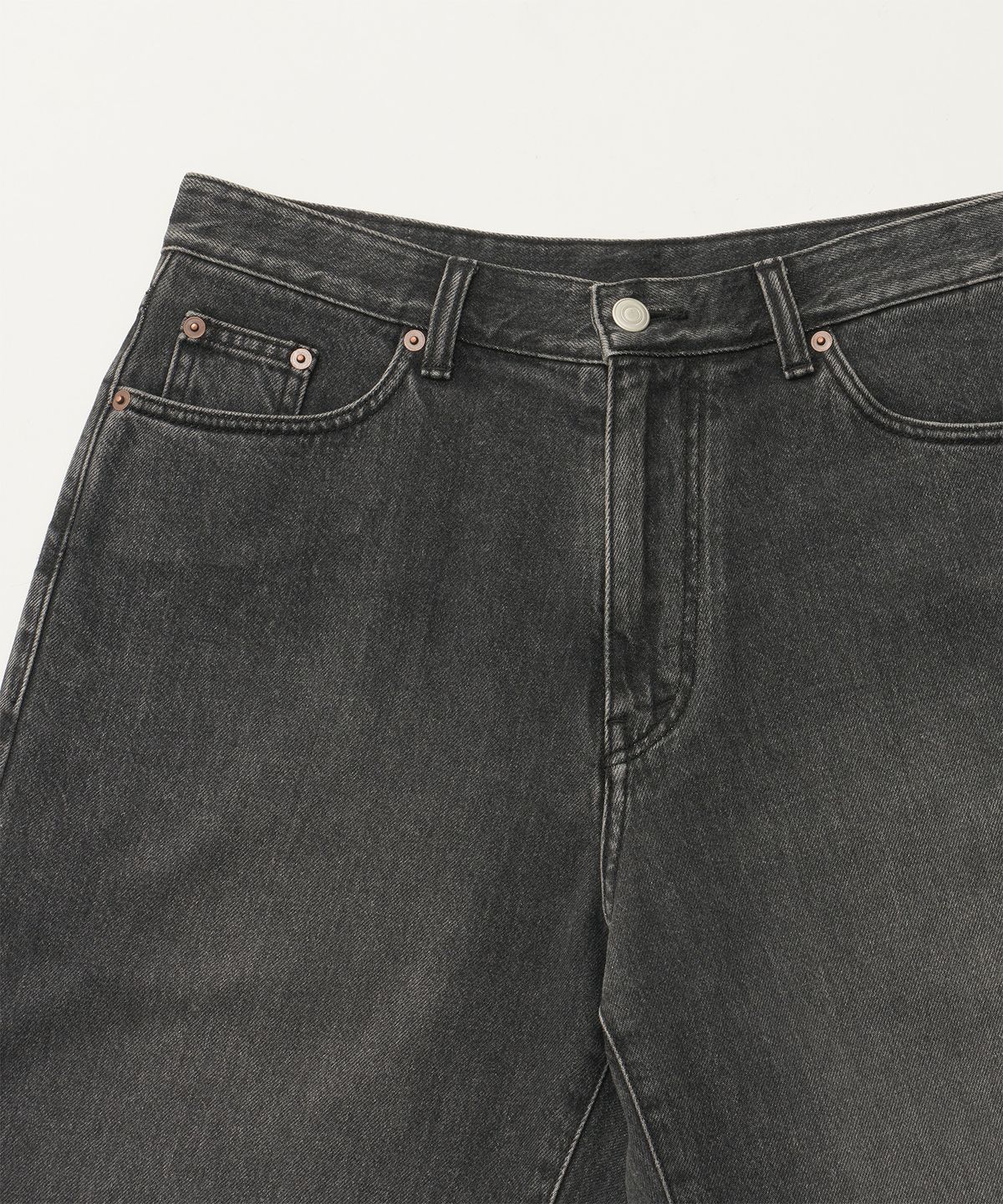 어나더 오피스(ANOTHER OFFICE) Manhattan Jeans (Faded Black)