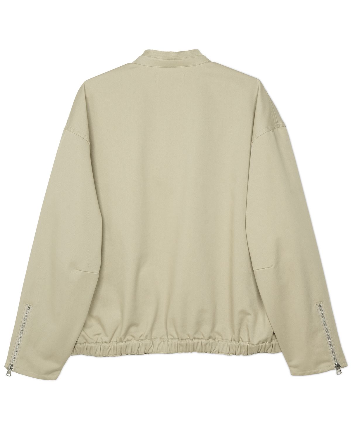 구보(GUVO) Rough neck sports jacket, beige