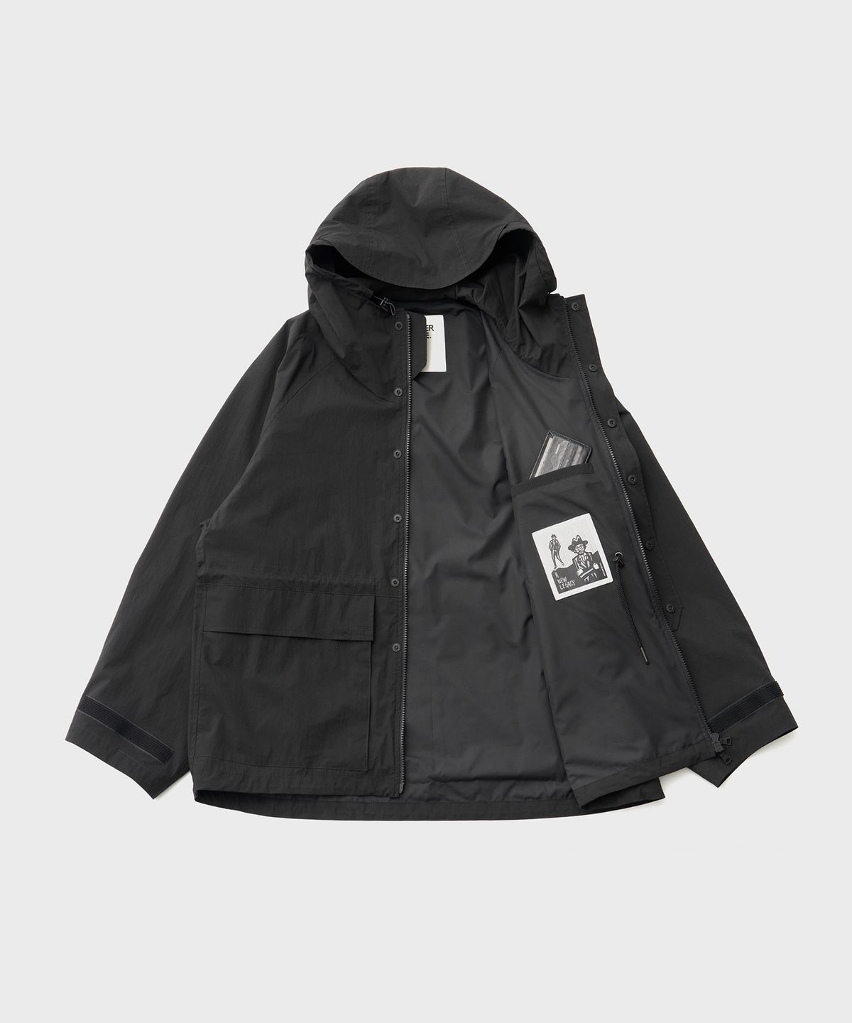 어나더 오피스(ANOTHER OFFICE) Mountain Wind Parka (Black)