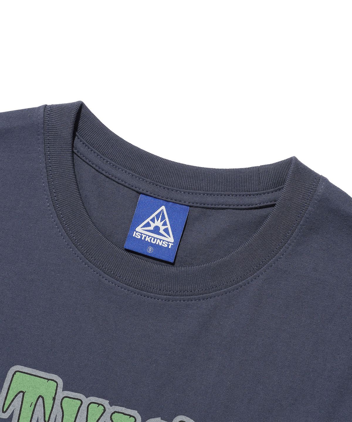 이스트쿤스트(ISTKUNST) SCENE BAND TEE_NAVY(IK2EMMT510A)