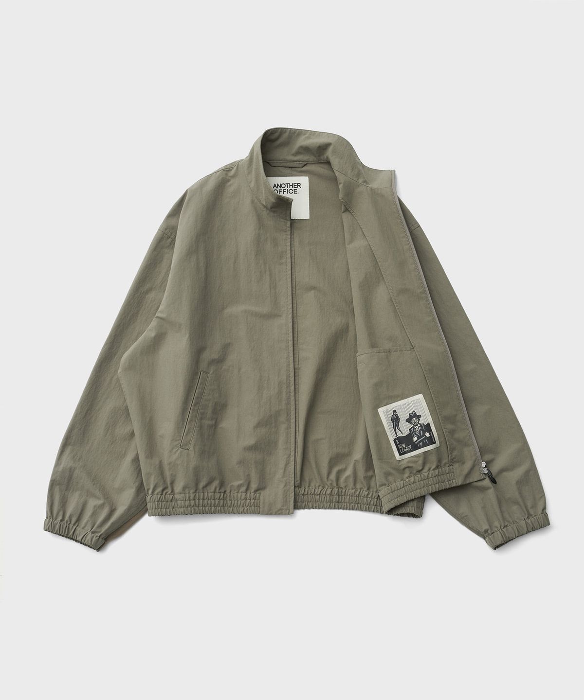 어나더 오피스(ANOTHER OFFICE) Library Track Jacket (Khaki)