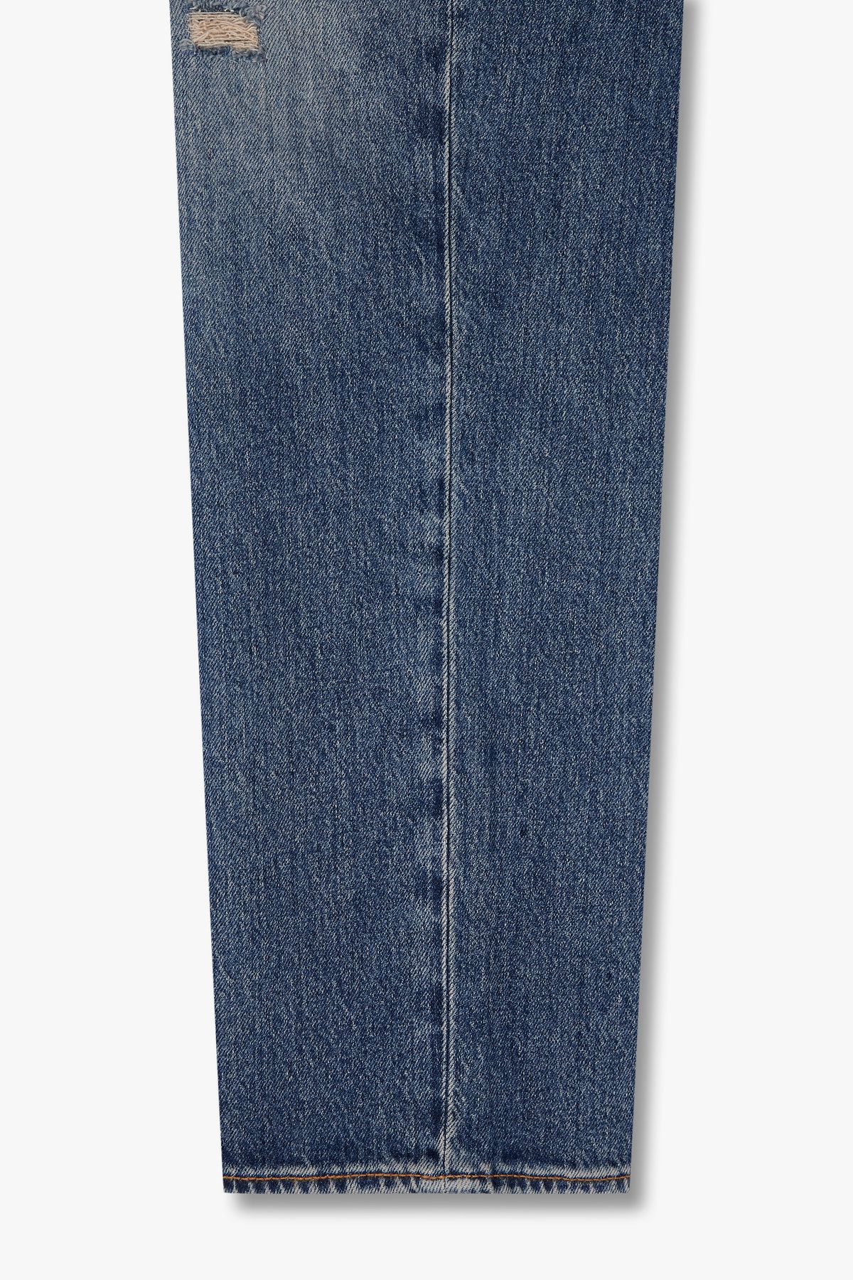 아르마니 익스체인지(ARMANI EXCHANGE) 남성 디스트로이드 데님 슬림 진_블루 A415140003