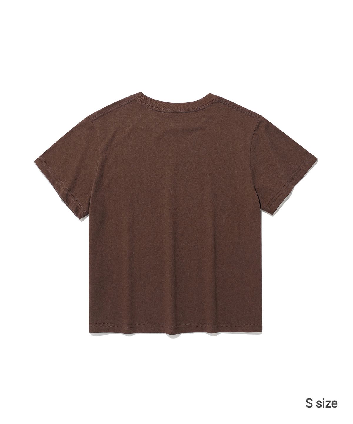 이스트쿤스트(ISTKUNST) KUNST HOUSE BASIC TEE_BROWN(IK2FMMT515A)