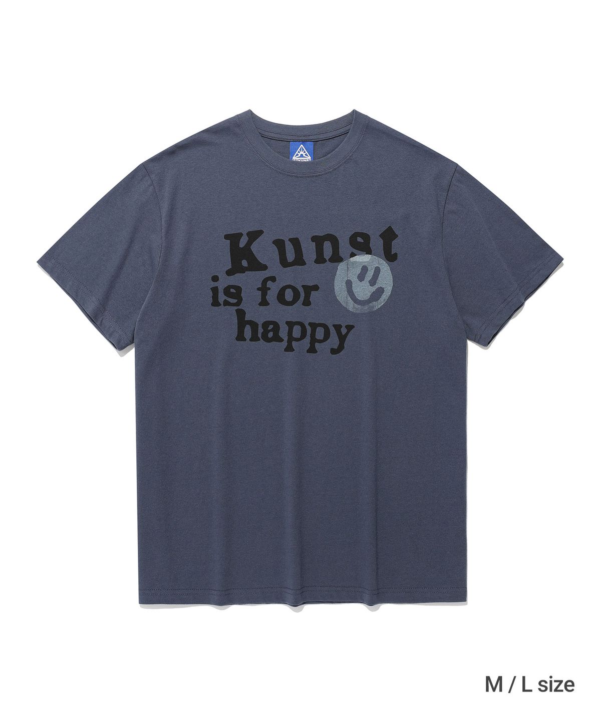 이스트쿤스트(ISTKUNST) FOR HAPPY BASIC TEE_NAVY(IK2FMMT516A)