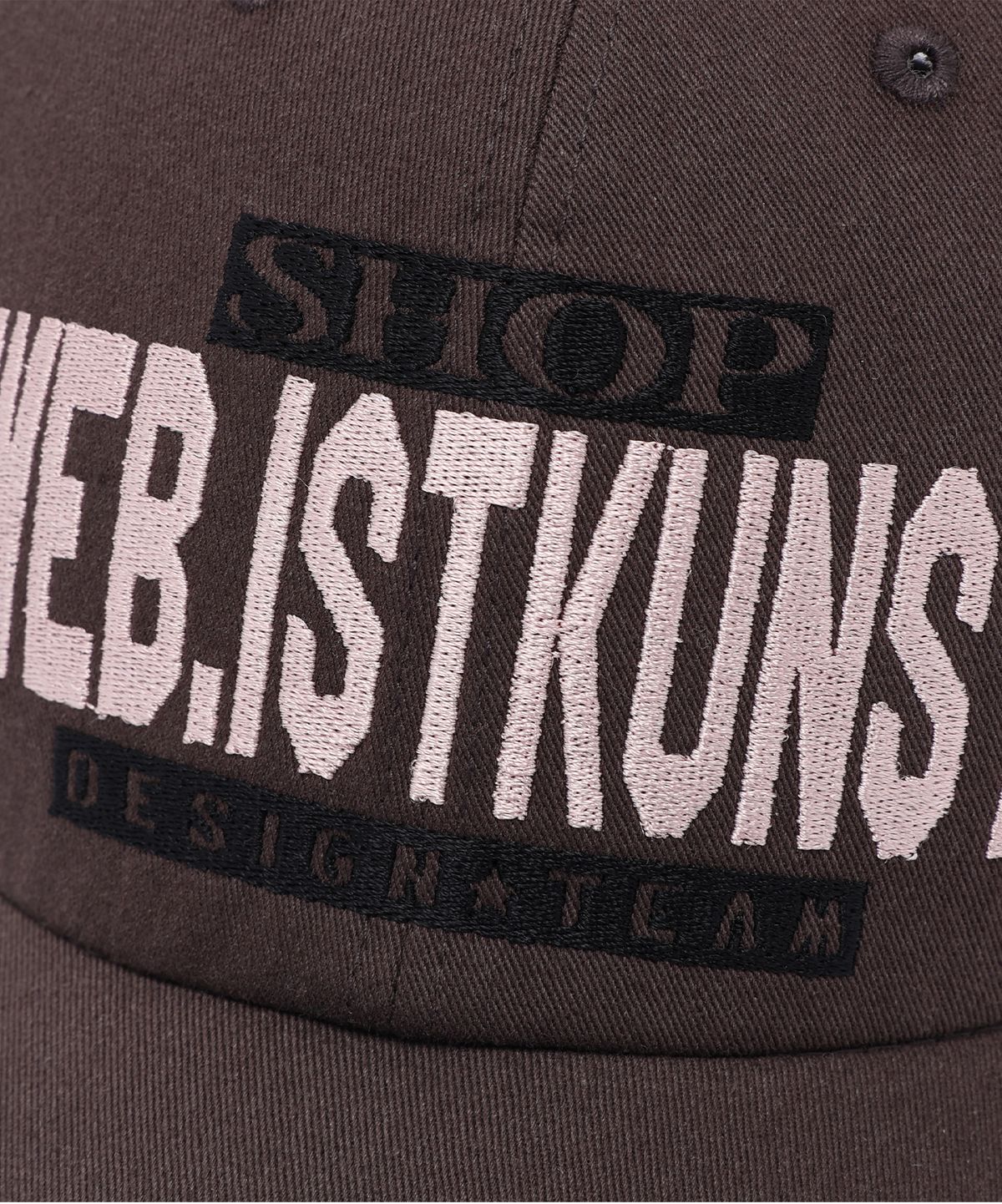 이스트쿤스트(ISTKUNST) SHOP CAP_BROWN(IK2FMMAB22A)