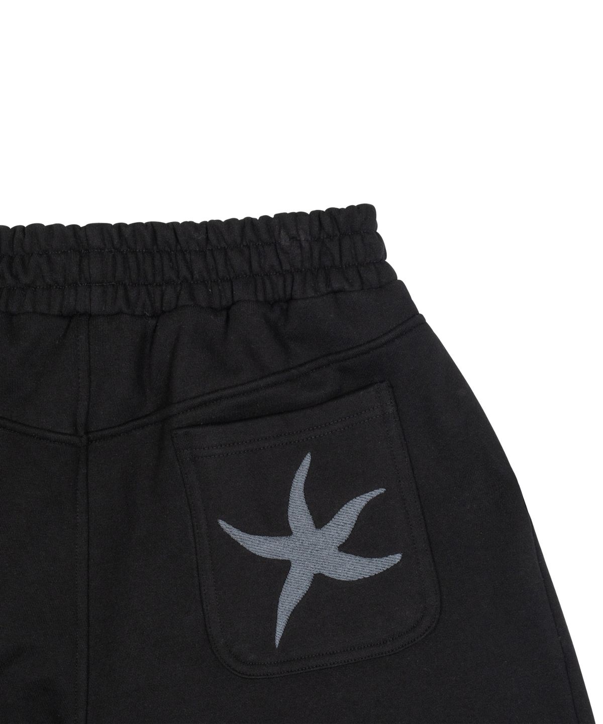 더콜디스트모먼트(THE COLDEST MOMENT) TCM back logo half sweat pants (black)