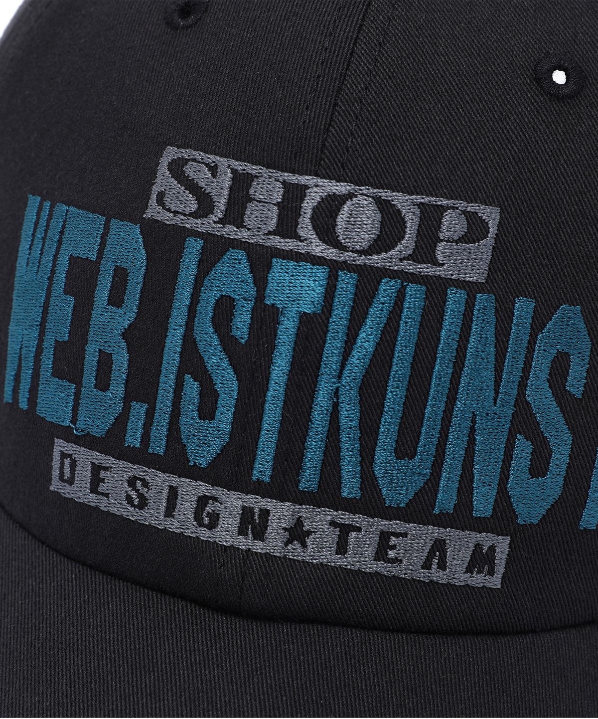 이스트쿤스트(ISTKUNST) SHOP CAP_BLACK(IK2FMMAB22A)