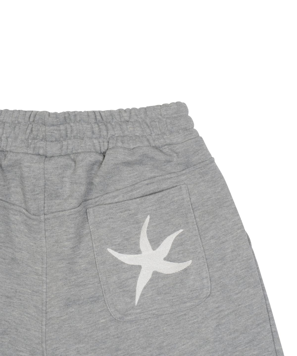 더콜디스트모먼트(THE COLDEST MOMENT) TCM back logo half sweat pants (grey)