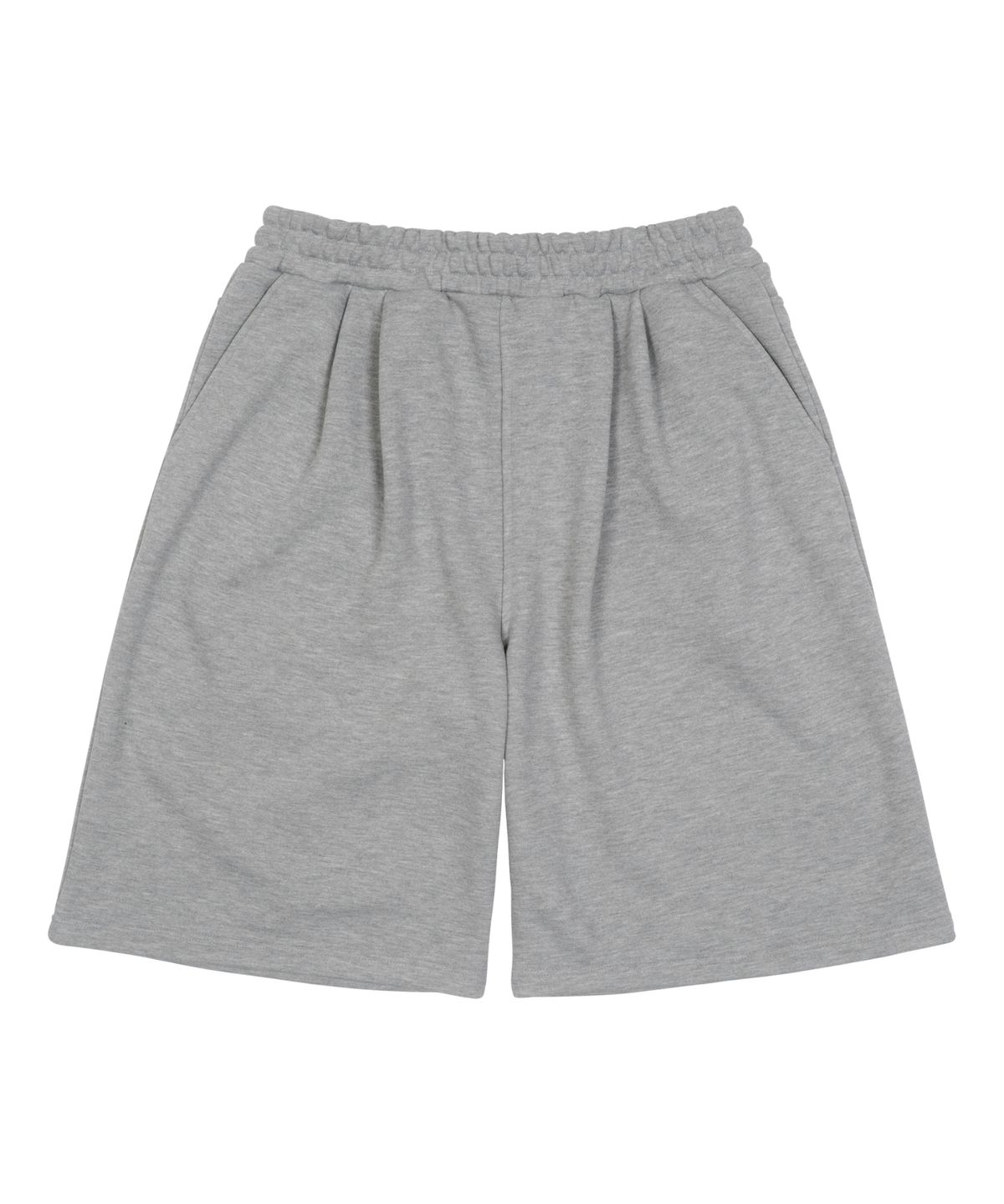 더콜디스트모먼트(THE COLDEST MOMENT) TCM back logo half sweat pants (grey)