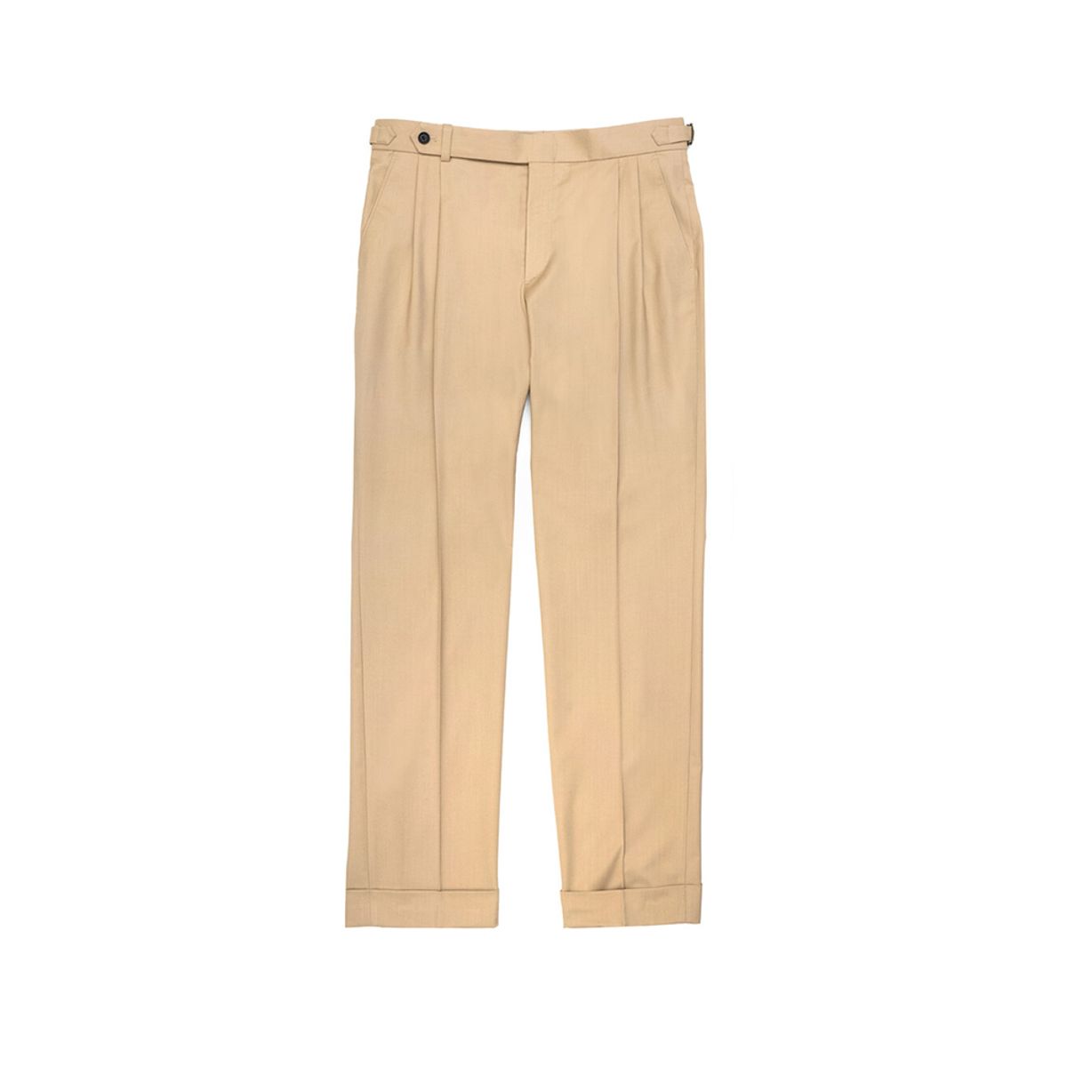 올클래식(ALLCLASSIC) ALCPT010 테일러드 투플릿츠 팬츠_beige