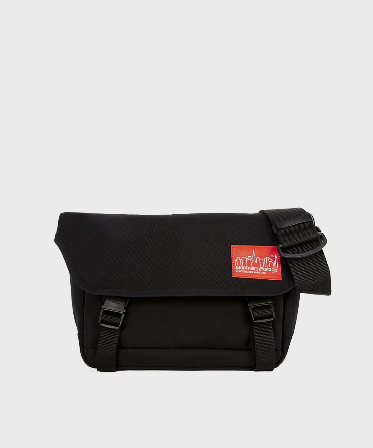 맨하탄 포티지(MANHATTAN PORTAGE) 켄트 메신저백 L BLACK