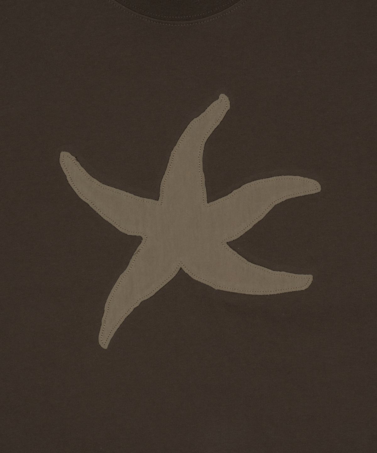 더콜디스트모먼트(THE COLDEST MOMENT) TCM vintage starfish T (brown)