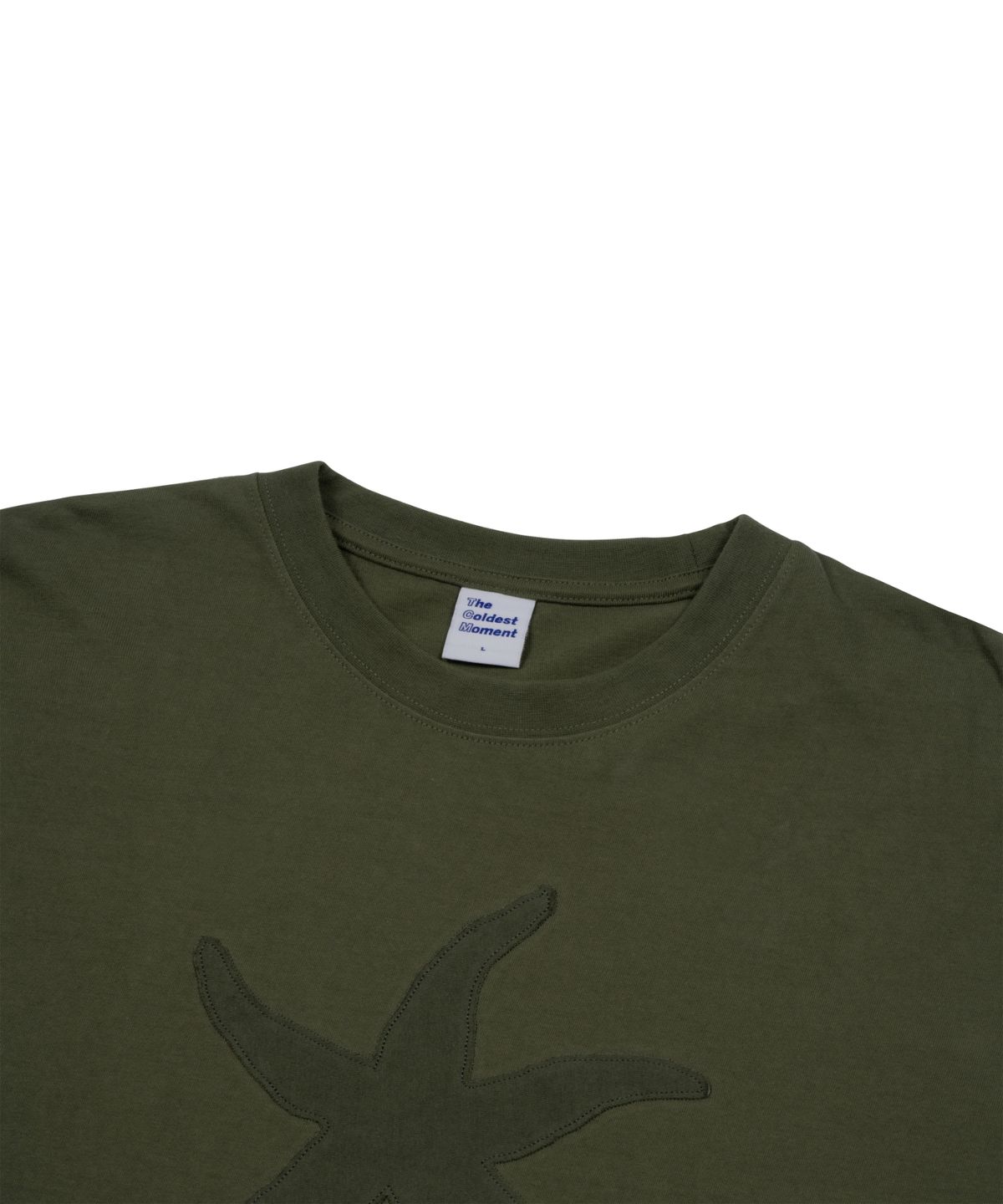 더콜디스트모먼트(THE COLDEST MOMENT) TCM vintage starfish T (khaki)