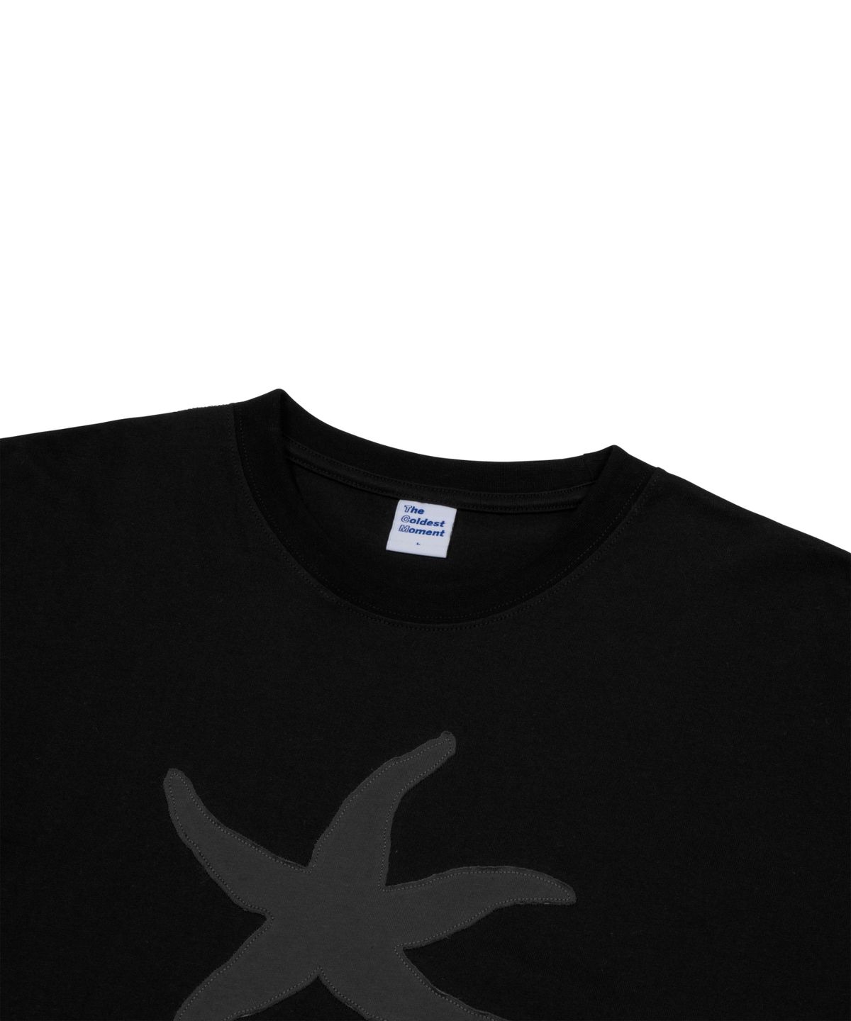 더콜디스트모먼트(THE COLDEST MOMENT) TCM vintage starfish T (black)