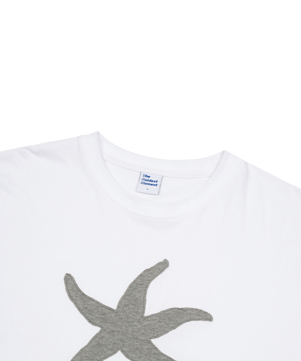 더콜디스트모먼트(THE COLDEST MOMENT) TCM vintage starfish T (white)