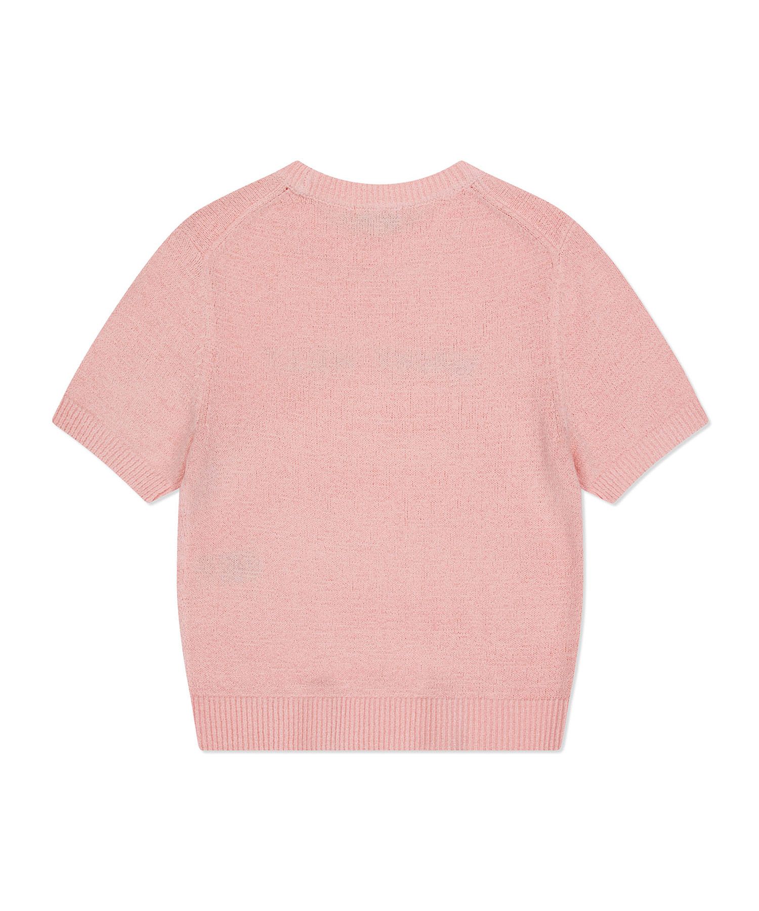 MUSINSA | WACKY WILLY Women's Lily Graphic Short Sleeve Knit