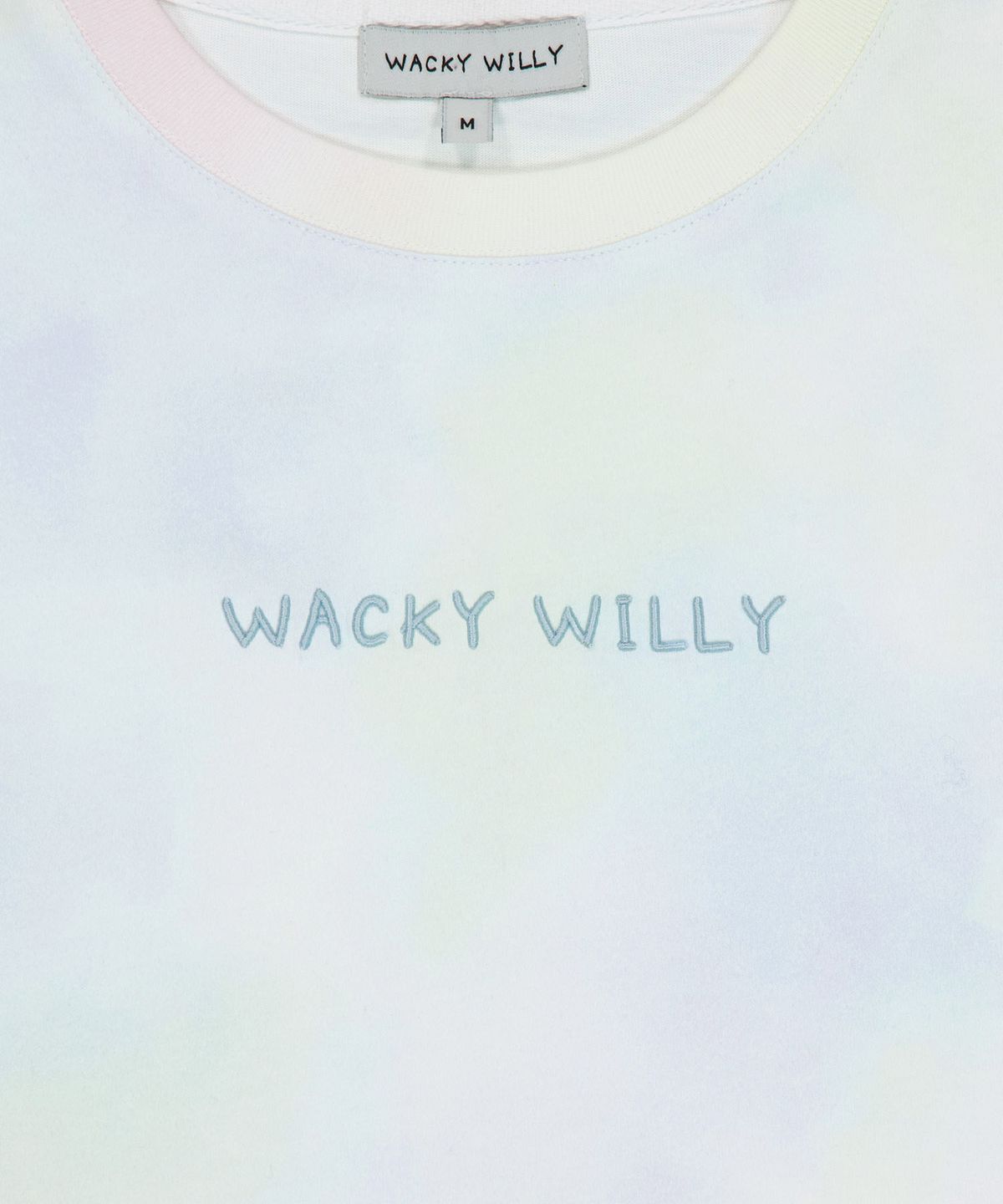와키윌리(WACKY WILLY) 우먼스 블러 그래픽 반팔티셔츠 패턴