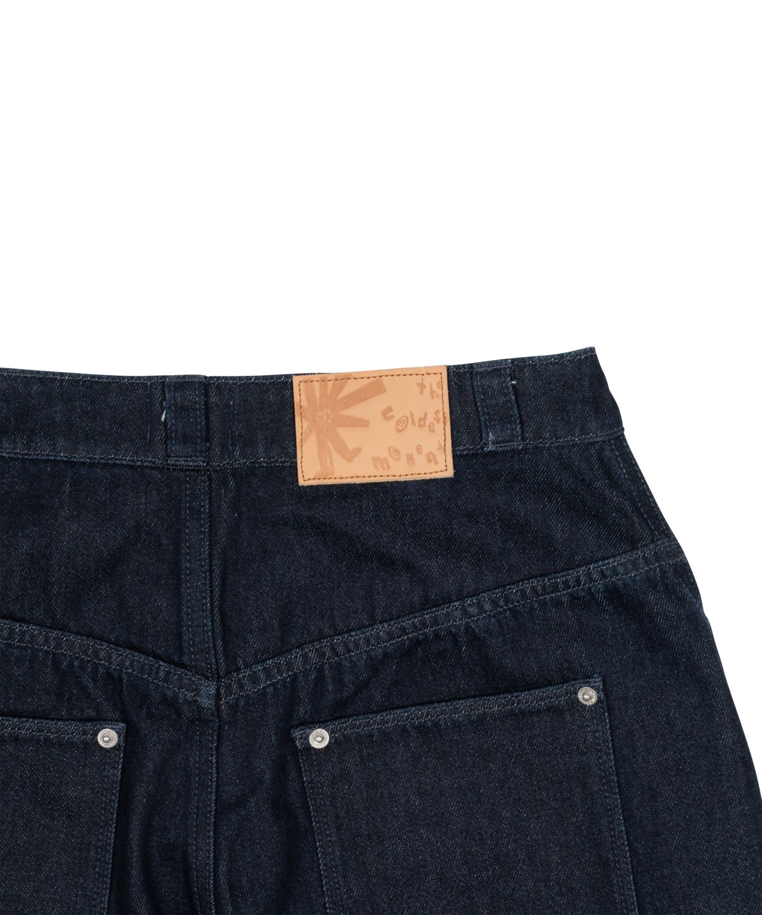 パンツ THE COLDEST MOMENT TCM curved raw denim pants blue MUSINSA | THE COLDEST MOMENT TCM curved raw denim pants (blue)