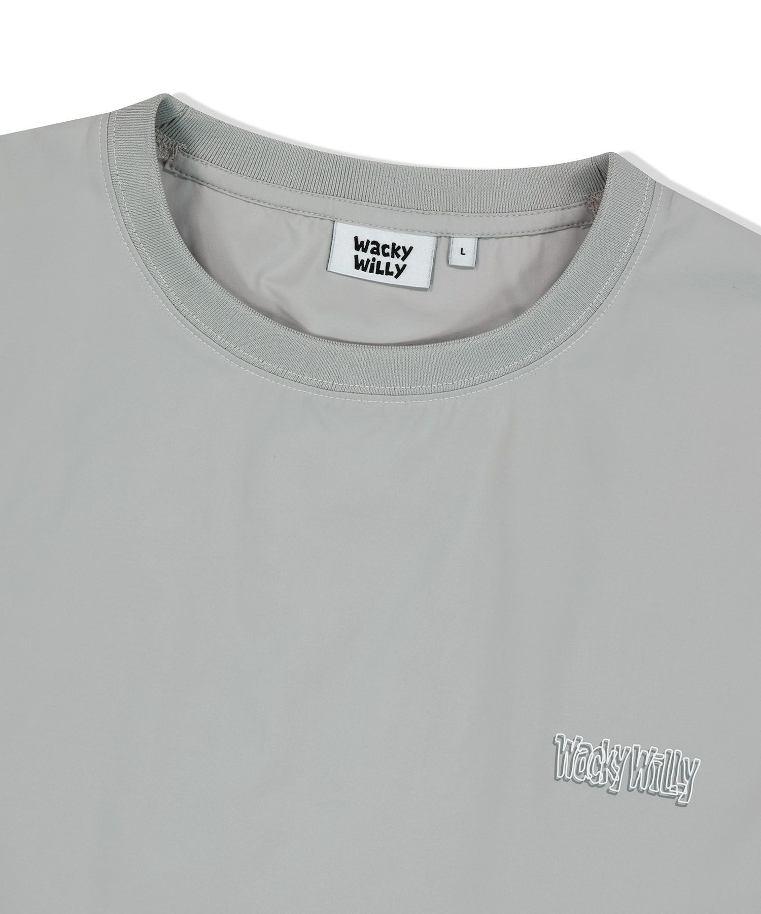 Tシャツ・カットソー WACKY WILLY Waki Typo Synthetic Fiber Short Sleeve T-Shirt MUSINSA | WACKY WILLY Waki Typo Synthetic Fiber Short Sleeve