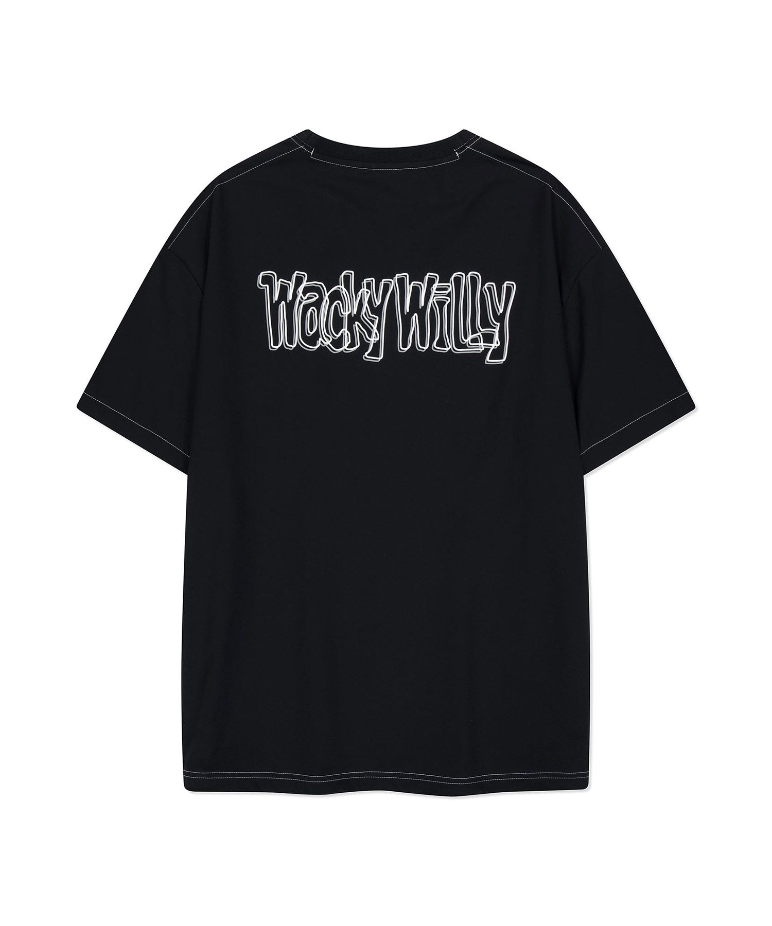 50%OFF Synthetic Typo Waki WILLY WACKY | MUSINSA Fiber Sleeve Short アイドル