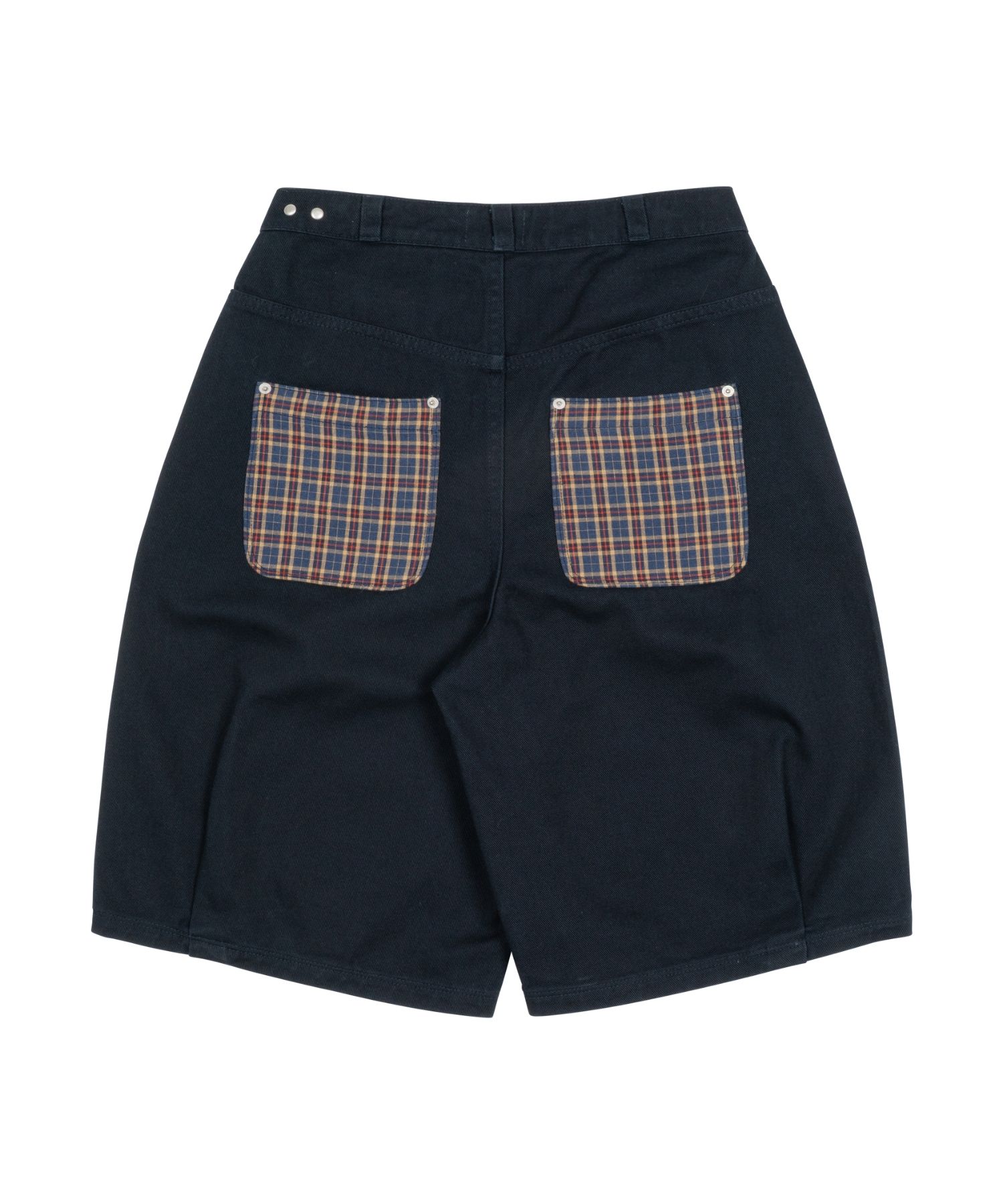 【THE COLDEST MOMENT】25ss TCM check pocket half pants MUSINSA | THE COLDEST MOMENT TCM check pocket half pants (navy)