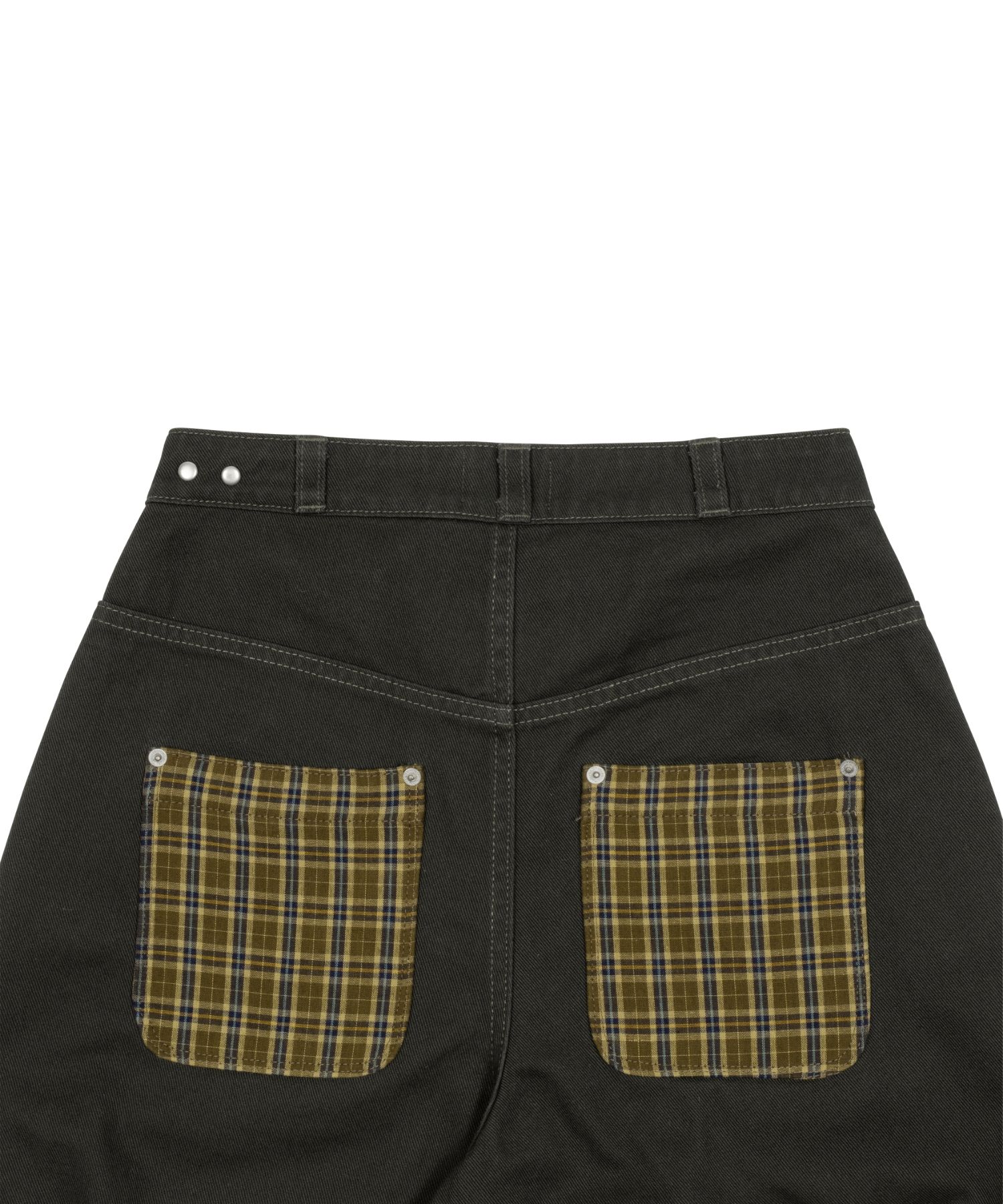 MUSINSA | THE COLDEST MOMENT TCM check pocket half pants