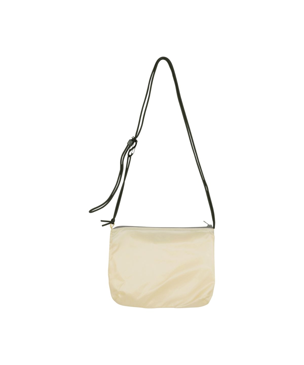 더콜디스트모먼트(THE COLDEST MOMENT) TCM mini logo ripstop cross bag (cream)