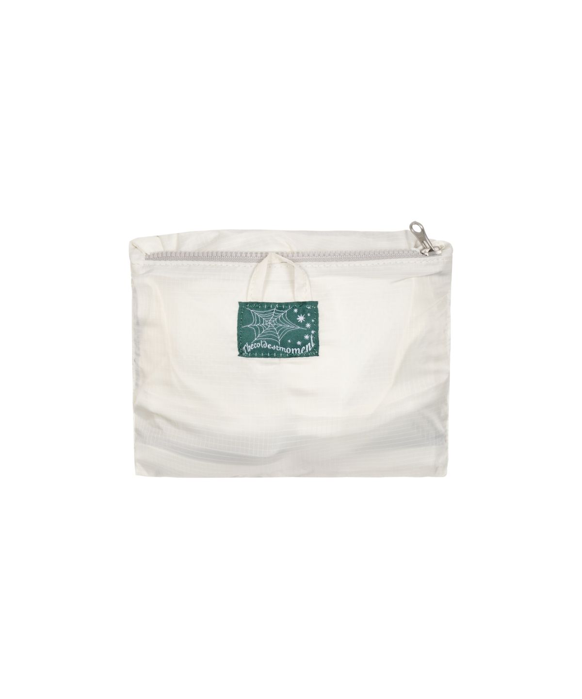 더콜디스트모먼트(THE COLDEST MOMENT) TCM mini logo packable backpack (cream)