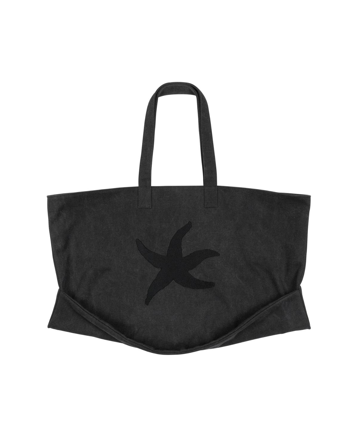 더콜디스트모먼트(THE COLDEST MOMENT) TCM starfish tote bag (black)