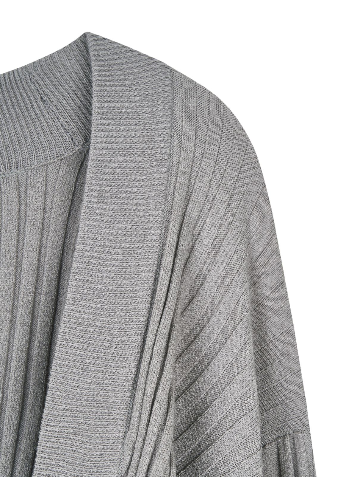 비플랫 베네통(Bb' BENETTON) 볼레로 니트 가디건 (Light Grey)