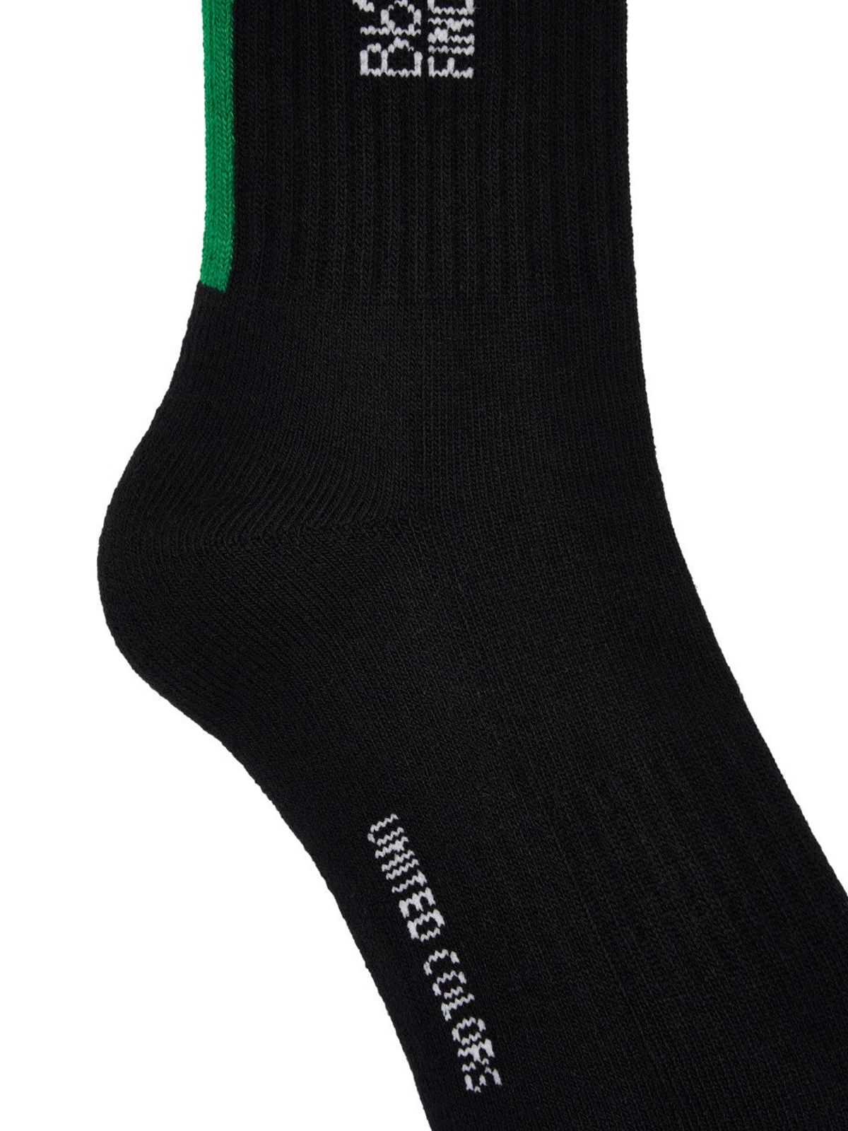 비플랫 베네통(Bb' BENETTON) 비비 러닝 크루 삭스 (Black)