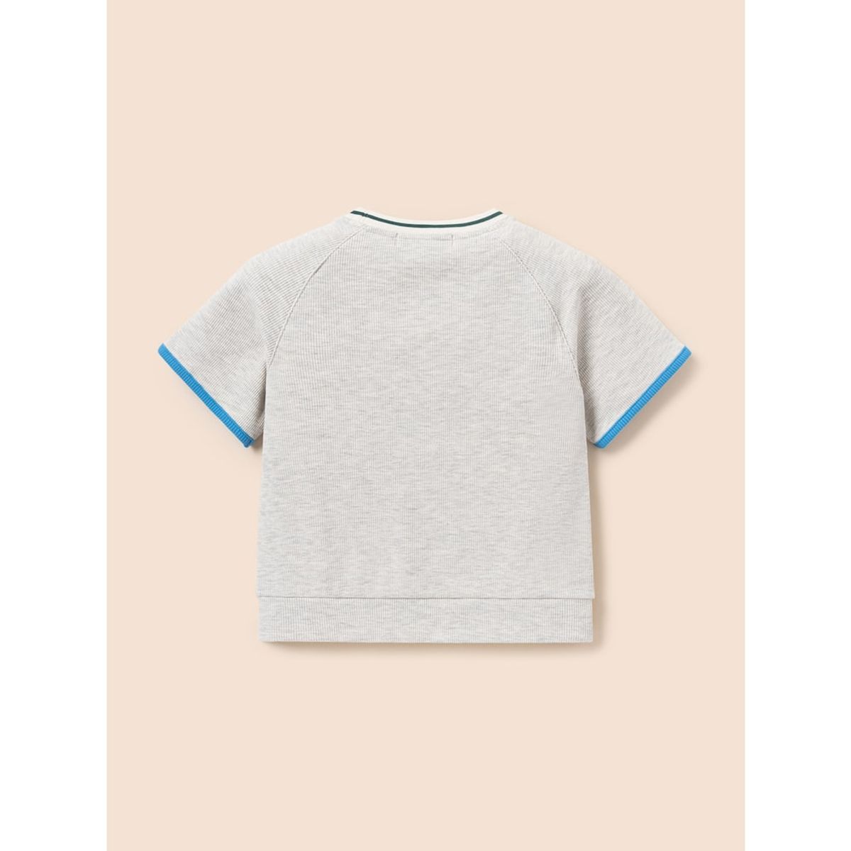 빈폴 키즈(BEANPOLE KIDS) 와플 반팔 티셔츠 반바지 상하세트  베이지 (BI5342U07A)