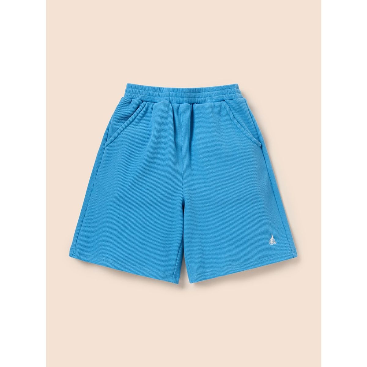 빈폴 키즈(BEANPOLE KIDS) 와플 반팔 티셔츠 반바지 상하세트  베이지 (BI5342U07A)