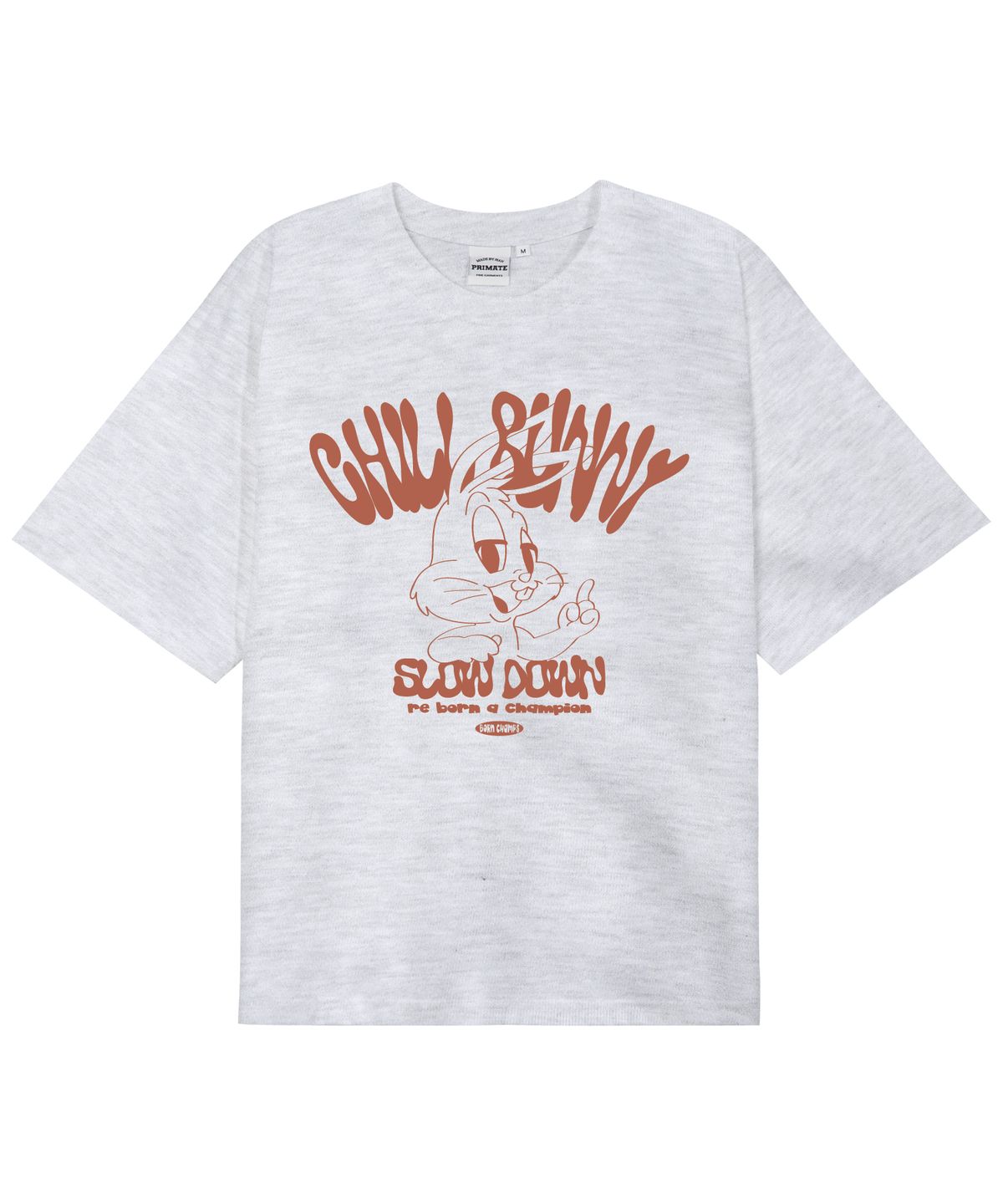본챔스(BORN CHAMPS) [11 COLORS] CHILL BUNNY 오버핏 반팔티셔츠 B25ST32