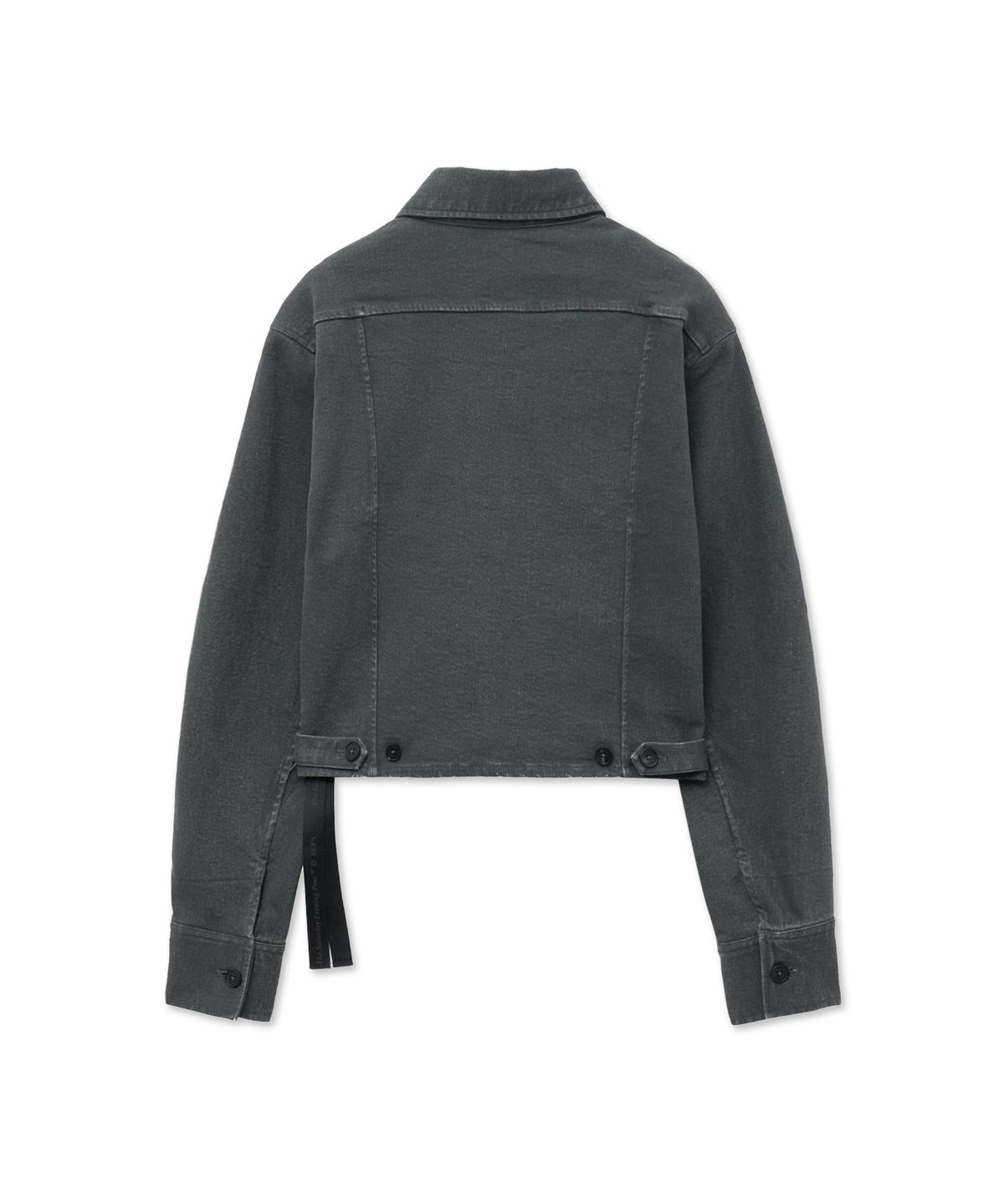 더 새터데이 이브닝 포스트(THE SATURDAY EVENING POST) Cropped Jacket_Charcoal
