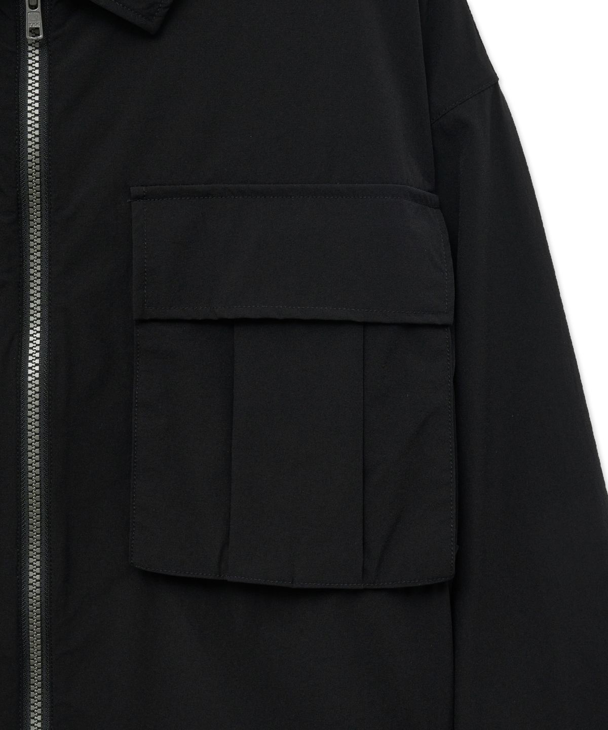 더 새터데이 이브닝 포스트(THE SATURDAY EVENING POST) Nylon Pocket Jumper_Black