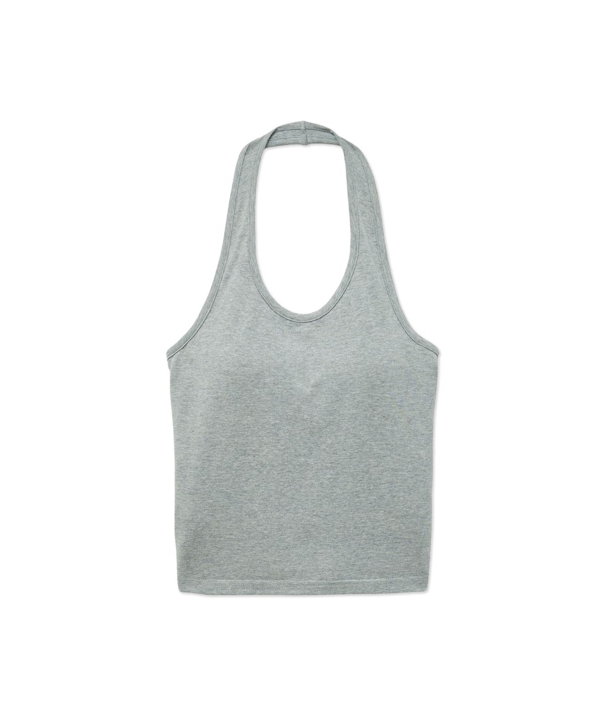 더 새터데이 이브닝 포스트(THE SATURDAY EVENING POST) Halter Neck Sleeveless Top_Gray