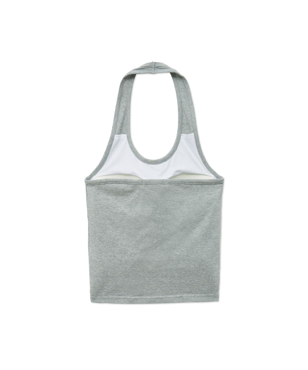 더 새터데이 이브닝 포스트(THE SATURDAY EVENING POST) Halter Neck Sleeveless Top_Gray