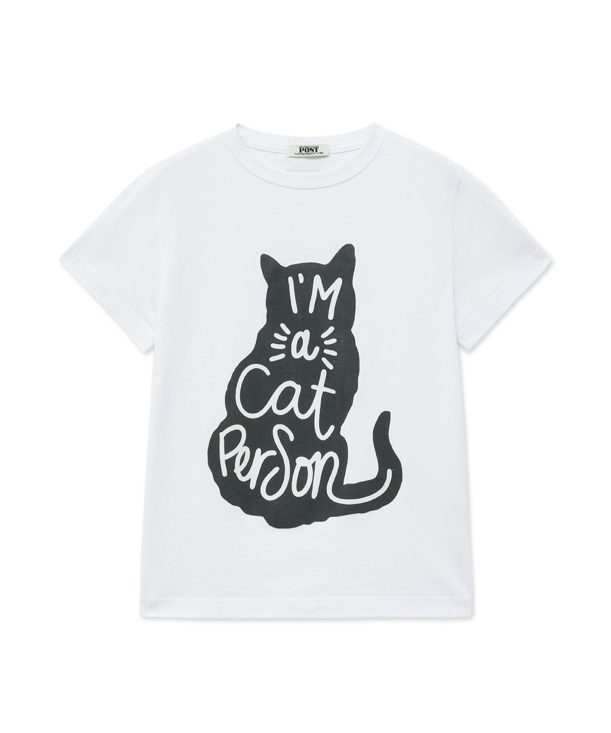 더 새터데이 이브닝 포스트(THE SATURDAY EVENING POST) Cat Lover T-Shirt_White